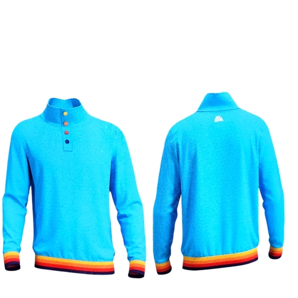 aldi Sweaters - Aldi Gear Capsule Collection 2023 Pullover Jacket (M) Medium LT BLUE NWT - NEW